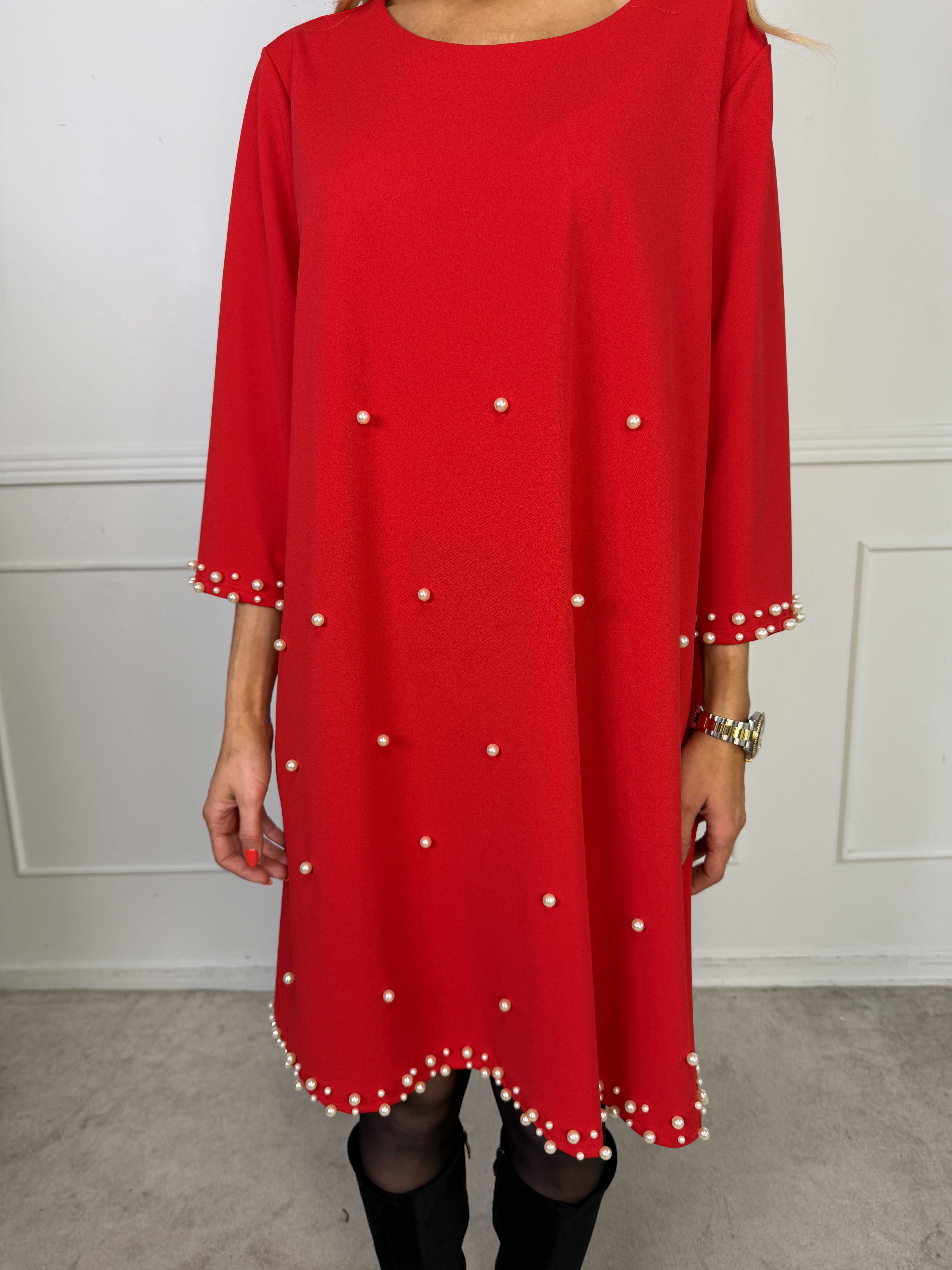 Obi - Klassisk kjole med fine perler